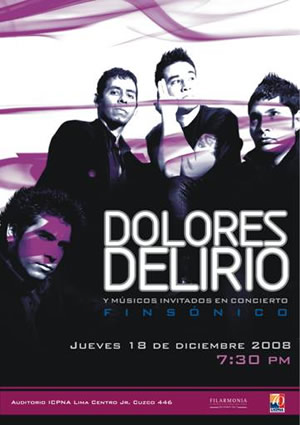 Dolores Delirio en concierto finsónico