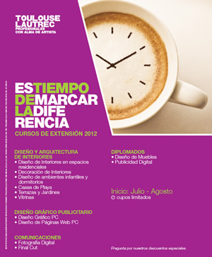 Cursos de extensión 2012 en Toulouse Lautrec